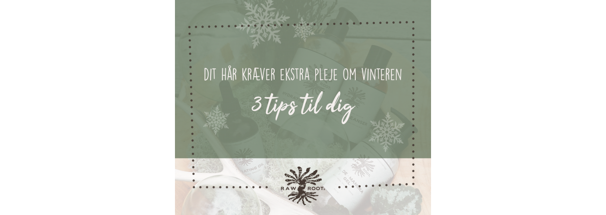 3 gode tips til vinter hud/hårpleje