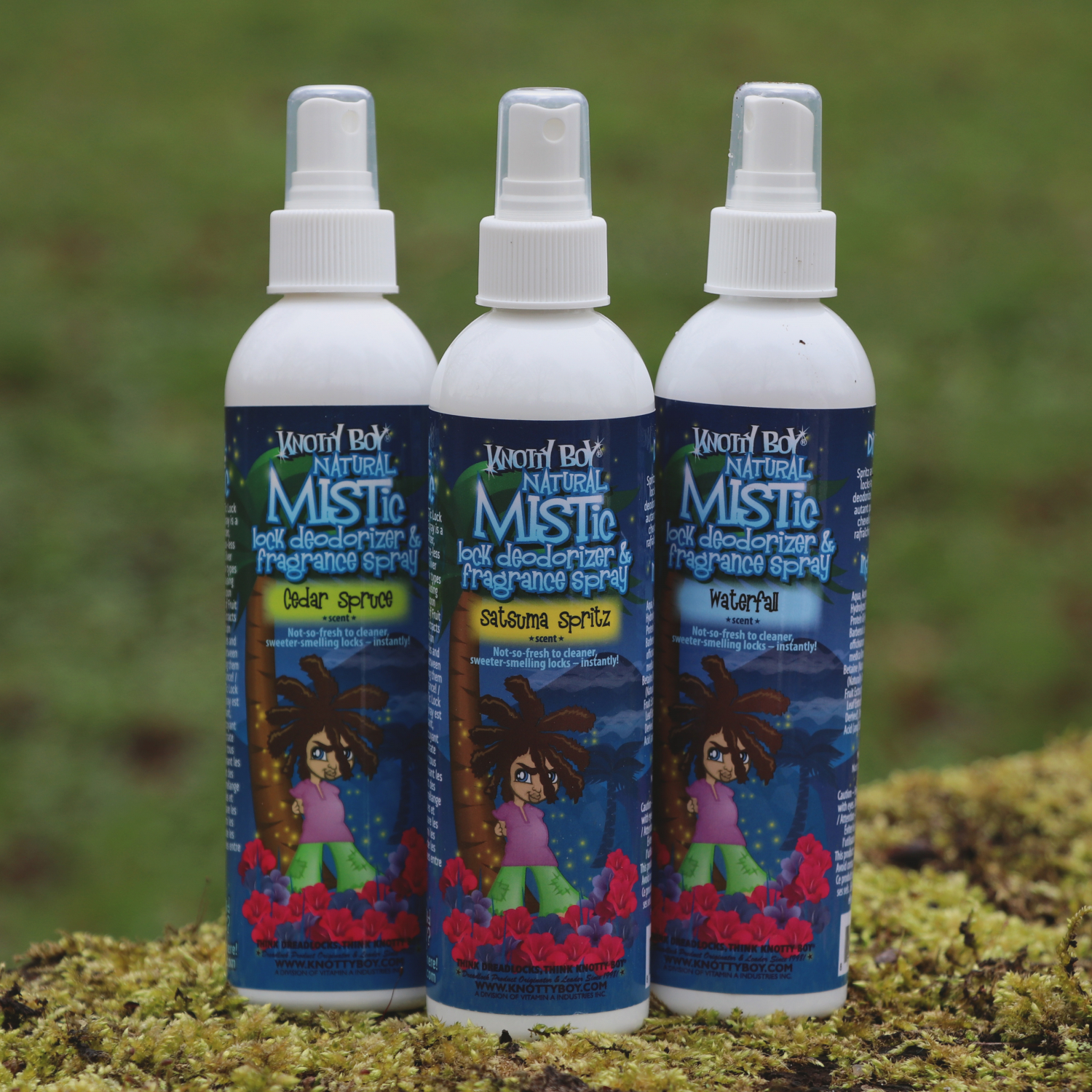 Knotty Boy Natural Mistic Deodorizer Fragrance Spray Refresh Your Dreadlocks